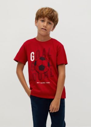 T-shirt imprimé coton bio Nouvelle collection MANGO KIDS