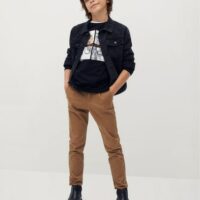 T-shirt imprimé coton bio Nouvelle collection MANGO KIDS