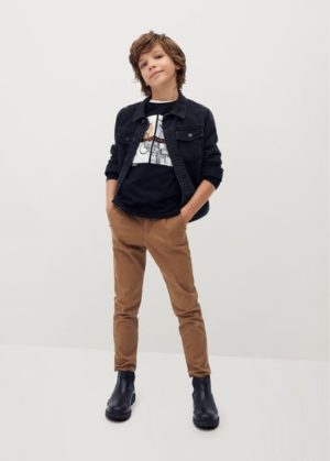 T-shirt imprimé coton bio Nouvelle collection MANGO KIDS