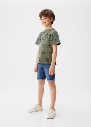 T-shirt imprimé coton bio Nouvelle collection MANGO KIDS