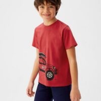 T-shirt imprimé coton bio Nouvelle collection MANGO KIDS