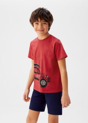 T-shirt imprimé coton bio Nouvelle collection MANGO KIDS