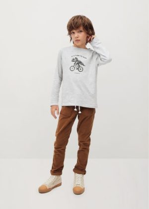 T-shirt imprimé coton bio Nouvelle collection MANGO KIDS