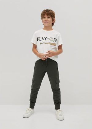 T-shirt imprimé coton bio Nouvelle collection MANGO KIDS