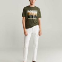 T-shirt national geographic coton Nouvelle collection MANGO MAN