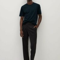 T-shirt regular-fit mercerisé Nouvelle collection MANGO MAN