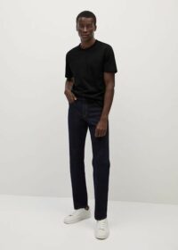 T-shirt regular-fit mercerisé Nouvelle collection MANGO MAN
