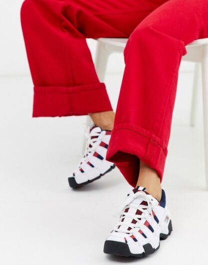Tommy Jeans - Heritage - Baskets chunky-Blanc Asos