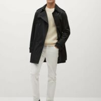 Trench coton imperméable Nouvelle collection MANGO MAN