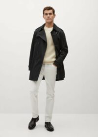 Trench coton imperméable Nouvelle collection MANGO MAN