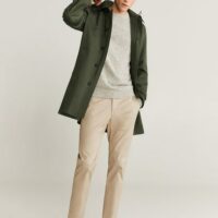 Trench imperméable en nylon Nouvelle collection MANGO MAN