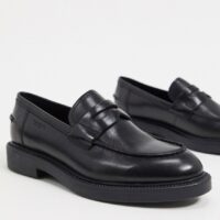 Vagabond - Alex - Mocassins plats - Noir Asos