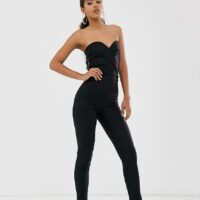 Vesper Tall - Combinaison ajustée - Noir Asos