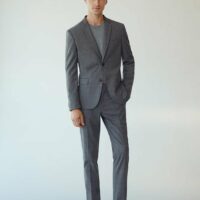 Veste costume super slim-fit carreaux Nouvelle collection MANGO MAN