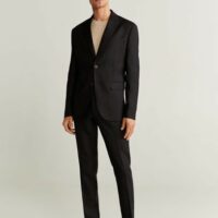 Veste de costume slim fit lin Nouvelle collection MANGO MAN