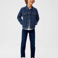 Veste denim coton Nouvelle collection MANGO KIDS