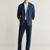 Veste slim-fit 100 % lin Nouvelle collection MANGO MAN