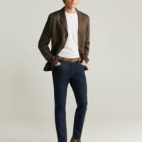 Veste slim-fit 100 % lin Nouvelle collection MANGO MAN