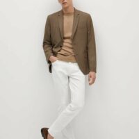 Veste super slim-fit coton Nouvelle collection MANGO MAN