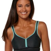 Anita : soutien-gorge de sport sans armatures - MMTC - Noir