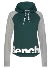 Bench : T-shirt en sweat à capuche - Bench LM - Vert