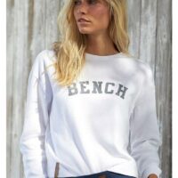 Bench : sweat-shirt - Bench LM - Blanc