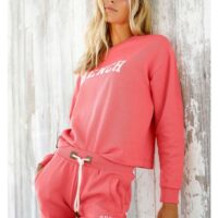 Bench. : sweat-shirt - Bench LM - Rose