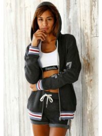 Bench. : veste sweat à capuche - Bench LM - Gris