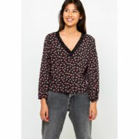 Blouse fleurie Camaïeu