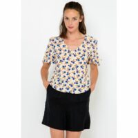 Blouse imprimé floral Camaïeu