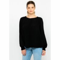 Blouse noire fluide Camaïeu