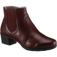 Bottines avec semelle extérieure TR antidérapante - Jana - Rouge