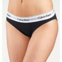 Calvin Klein : bas de bikini »MODERN COTTON« - Promethean - Noir