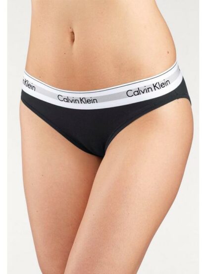 Calvin Klein : bas de bikini »MODERN COTTON« - Promethean - Noir