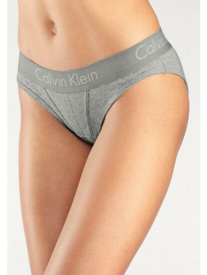Calvin Klein : bas de bikini - Promethean - Gris
