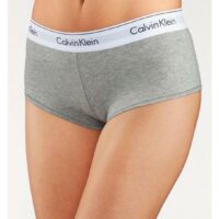 Calvin Klein : shorty »MODERN COTTON« - Promethean - Gris