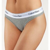 Calvin Klein : string »MODERN COTTON« - Promethean - Gris