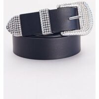 Ceinture avec boucle à strass Kiabi