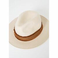 Chapeau en feutrine de laine Camaïeu