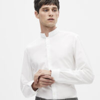 Chemise col curé 100% coton CELIO