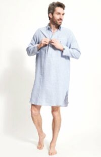 Chemise grand père raye ciel Arthur
