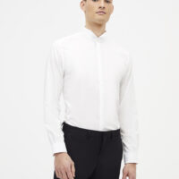 Chemise slim 100% coton repassage facile CELIO