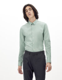 Chemise slim coton stretch CELIO