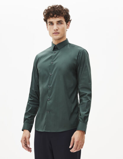 Chemise slim coton stretch CELIO