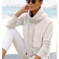 Elbsand : sweat-shirt »Birte« - Elbsand - écru