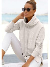 Elbsand : sweat-shirt »Birte« - Elbsand - écru