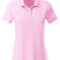 Fruit Of The Loom : polo avec col en tricot - FRUIT OF THE LOOM - Rose