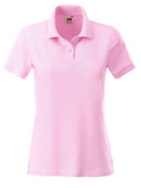 Fruit Of The Loom : polo avec col en tricot - FRUIT OF THE LOOM - Rose