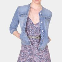 Veste en jean Malaga B Bleu Caroll