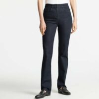 Pantalon droit Rayan B Bleu Caroll